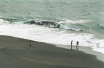 Fogo Sao Felipe, la spiaggia di sabbia nera