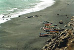 Fogo Sao Felipe, la spiaggia di sabbia nera