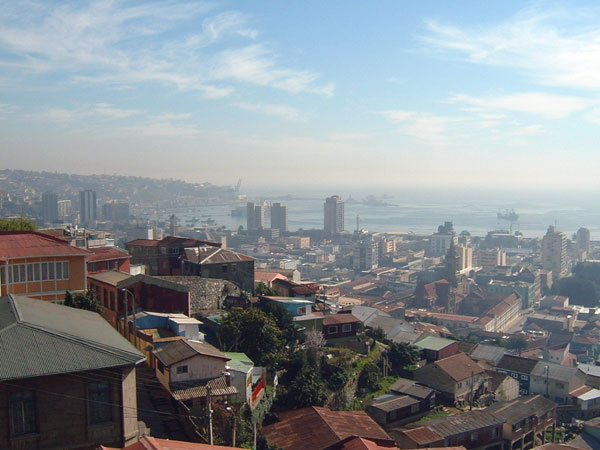 Il porto di Valparaiso