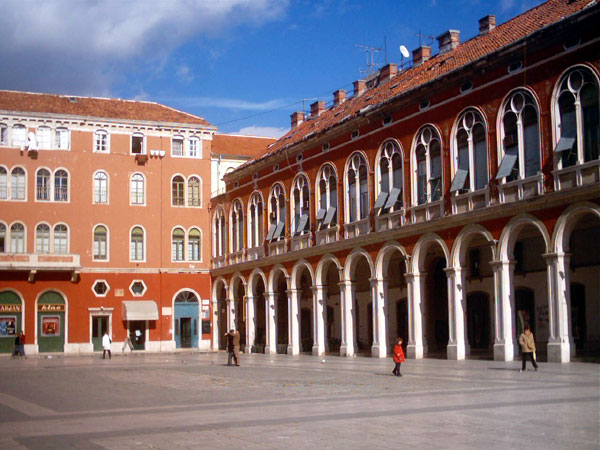 Spalato (Split) Republike Trg - Piazza Repubblica