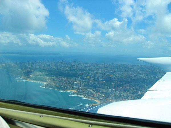 Salvador de Bahia dall'alto