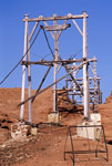 Teleferica dimessa, salina Pedra de Lume