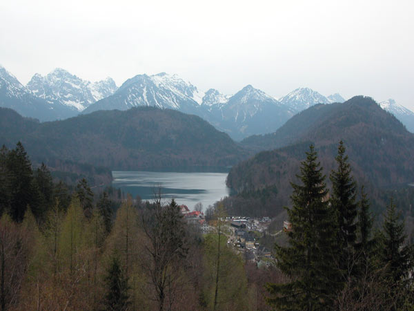 il lago Alpsee