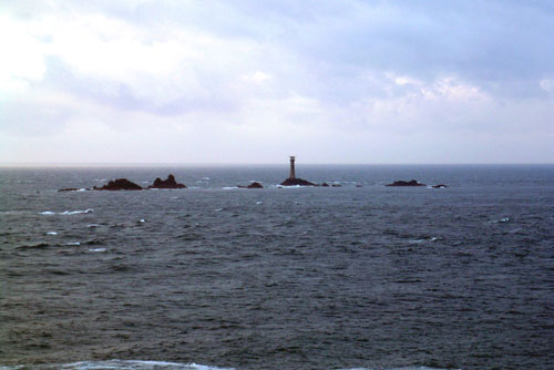 Land's end lighthouse