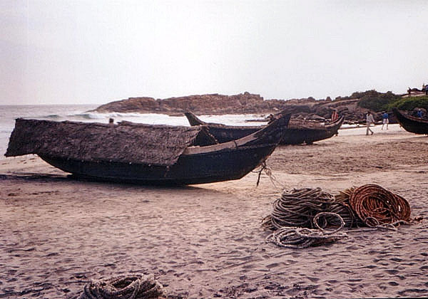 Kovalam Barche da pesca