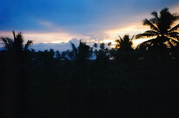 Kovalam - tramonto