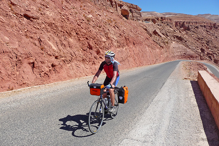 foto marocco in bici