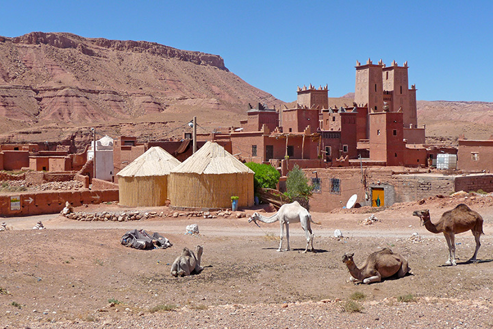 foto marocco in bici