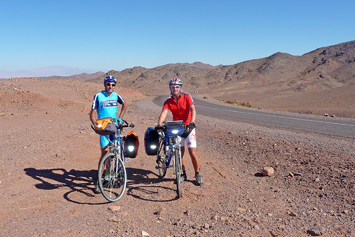 foto marocco in bici