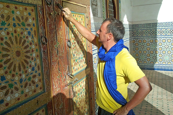 foto marocco in bici