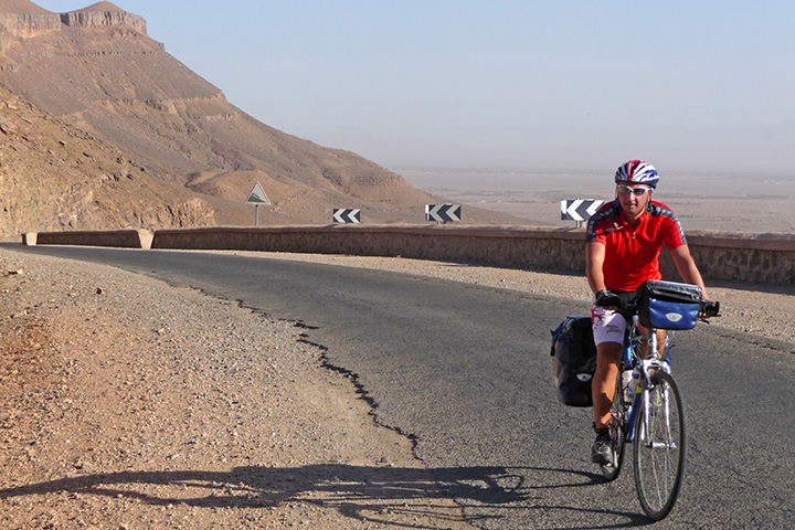 foto marocco in bici