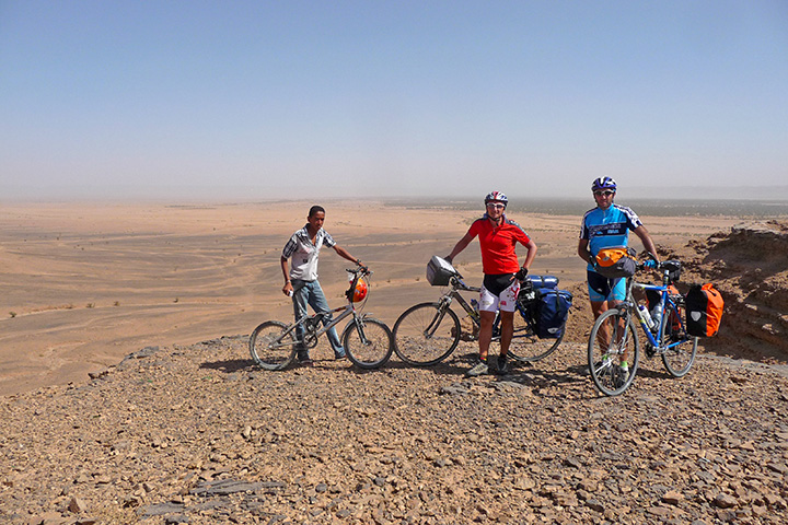 foto marocco in bici